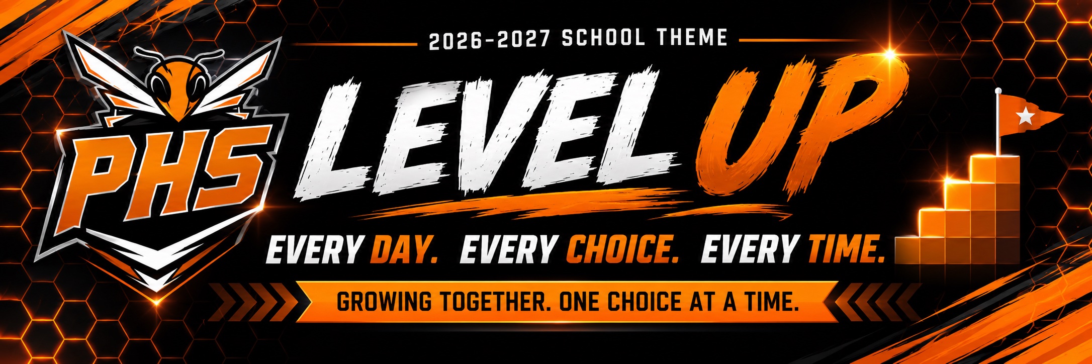PHS Level Up Website Banner